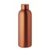 Botella antifugas de acero inox reciclado de 500 ml para empresas Color Naranja