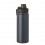 Botella de 500ml en acero Inox. con tapón y asa promocional Color Azul Marino Oscuro