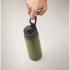 Botella de 500ml en acero Inox. con tapón y asa para personalizar
