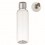 Botella de Tritan con recordatorio de hidratación de 500ml personalizada Color Transparente