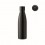 Botella de 500ml con termómetro táctil personalizada Color Negro