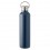 Botella termo en acero inoxidable visto con asa 1L para empresas Color Azul Marino Oscuro