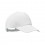 Gorra de béisbol de algodón orgánico 5 paneles promocional Color Blanco
