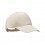 Gorra de béisbol de algodón orgánico 5 paneles para merchandising Color Beige