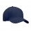 Gorra de sarga de algodón con hebilla metálica para empresas Color Azul Marino Oscuro