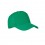 Gorra de poliéster y plástico reciclado de 5 paneles para publicidad Color Verde