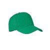 Gorra de poliéster y plástico reciclado de 5 paneles para publicidad Color Verde