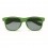 Gafas de sol con montura RPET promocional Color Verde Transparente
