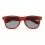 Gafas de sol con montura RPET merchandising Color Rojo Transparente