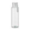 Botella de tritán con asa de silicona a color - 500 ml promocional Color Transparente