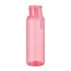 Botella de tritán con asa de silicona a color - 500 ml para regalar Color Rosa Transparente