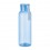 Botella de tritán con asa de silicona a color - 500 ml de propaganda Color Azul Claro Transparente