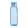 Botella de tritán con asa de silicona a color - 500 ml de propaganda Color Azul Claro Transparente