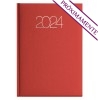 Agenda publicitaria 2024 Premium Dia A5 con logo personalizado Color Rojo