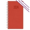 Agenda publicitaria de bolsillo 2024 Tucson Flex B5 barata Color Rojo