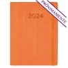 Agenda promocional wire'o 2024 Vivione Día B5 personalizada Color Naranja