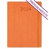 Agenda publicitaria wire'o 2024 Vivione Semana B5 personalizada Color Naranja