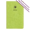Agenda Bloc de Notas 2024 Eko Pine Semana promocional Color Verde