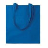Bolsa de Algodón de Color con Asas Largas para personalizar Color Azul Royal