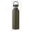 Botella de acero reciclado con tapón intercambiable - 700 ml con logo publicitario