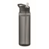 Botella de Tritan Renew con pajita - 650 ml promocional Color Gris Transparente