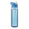 Botella de Tritan Renew con pajita - 650 ml barata Color Azul Transparente