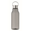 Botella de Tritan Renew con tapa con asa inoxidable - 800 ml promocional Color Gris Transparente