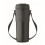 Botella de acero inox con pajita y correa de transporte - 700 ml personalizada Color Negro
