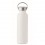 Botella de aluminio reciclado con tapa de acero inox - 500 ml barata Color Blanco