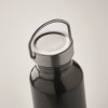 Botella de aluminio reciclado con tapa de acero inox - 500 ml para regalar