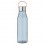 Botella reciclada sin BPA con tapón inoxidable - 650 ml para empresas Color Azul Claro Transparente