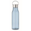 Botella reciclada sin BPA con tapón inoxidable - 650 ml para empresas Color Azul Claro Transparente