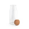 Botella de cristal con tapón de corcho - 800 ml promocional