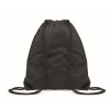 Mochila saco reflectante con bolsillo lateral personalizada Color Negro