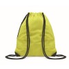 Mochila saco reflectante con bolsillo lateral merchandising Color Amarillo