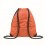 Mochila saco reflectante con bolsillo lateral para empresas Color Naranja