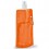 Botella plegable para perros con mosquetón para campañas publicitarias Color Naranja