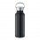 Botella de acero inoxidable reciclado de doble pared - 500 ml para regalar Color Negro