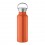 Botella de acero inoxidable reciclado de doble pared - 500 ml con logo corporativo Color Naranja