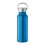 Botella de acero inoxidable reciclado de doble pared - 500 ml para regalo personalizado Color Turquesa