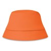 Sombrero de Algodón para la Playa para merchandising Color Naranja