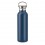 Botella termo en acero inoxidable visto con asa - 750 ml para eventos Color Azul Marino Oscuro