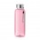 Botella de tritán y tapa con cordón para campañas publicitarias Color Rosa Transparente