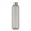 Botella grande de tritán - 1 Litro para merchandising Color Gris Transparente