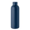 Botella antifugas de acero inox reciclado de 500 ml para eventos Color Azul Marino Oscuro