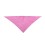 Pañoleta triangular de poliéster promocional Color Rosa