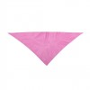 Pañoleta triangular de poliéster promocional Color Rosa