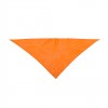 Pañoleta triangular de poliéster para empresas Color Naranja