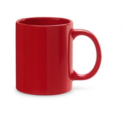 Taza Mug de Cerámica Promocional 350ml promocional Color Rojo