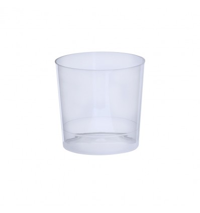 Vaso pequeño reutilizable transparente - 330 ml personalizado Color Transparente